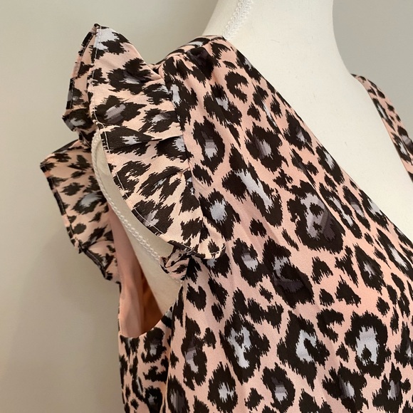 Adelyn Rae leopard blush dress - Picture 4 of 7